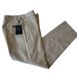 Ted Baker Men’s Wool Jerome Wool Beige Pant Size 30